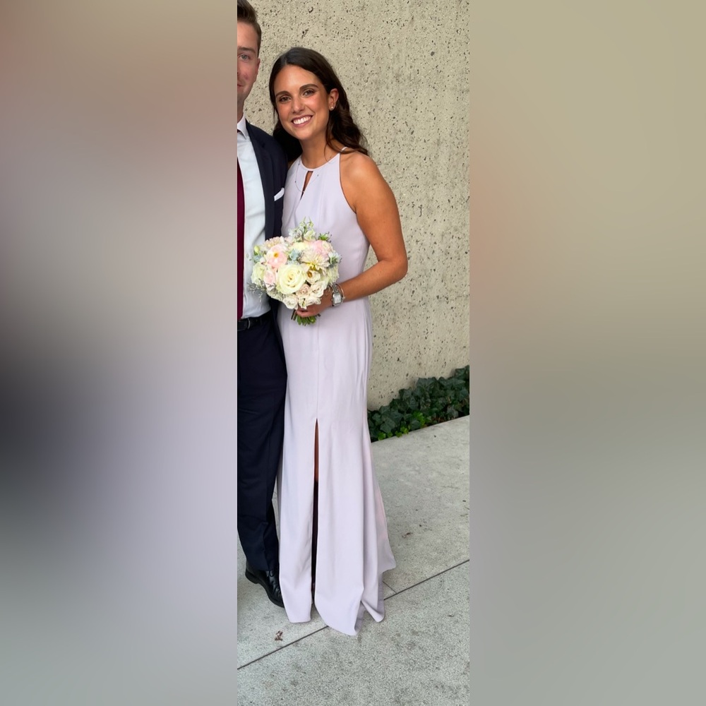 Lavender Bridesmaid Dress